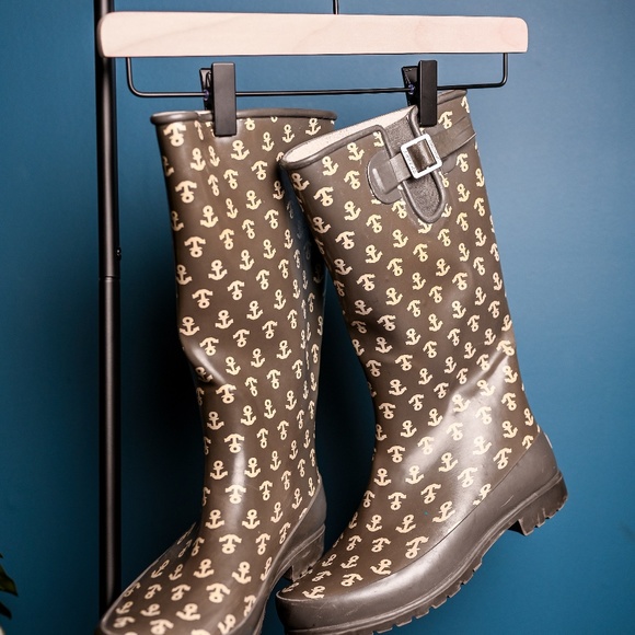 Sperry Anchor Rain Boots, BRAND NEW size 10 - Picture 3 of 8